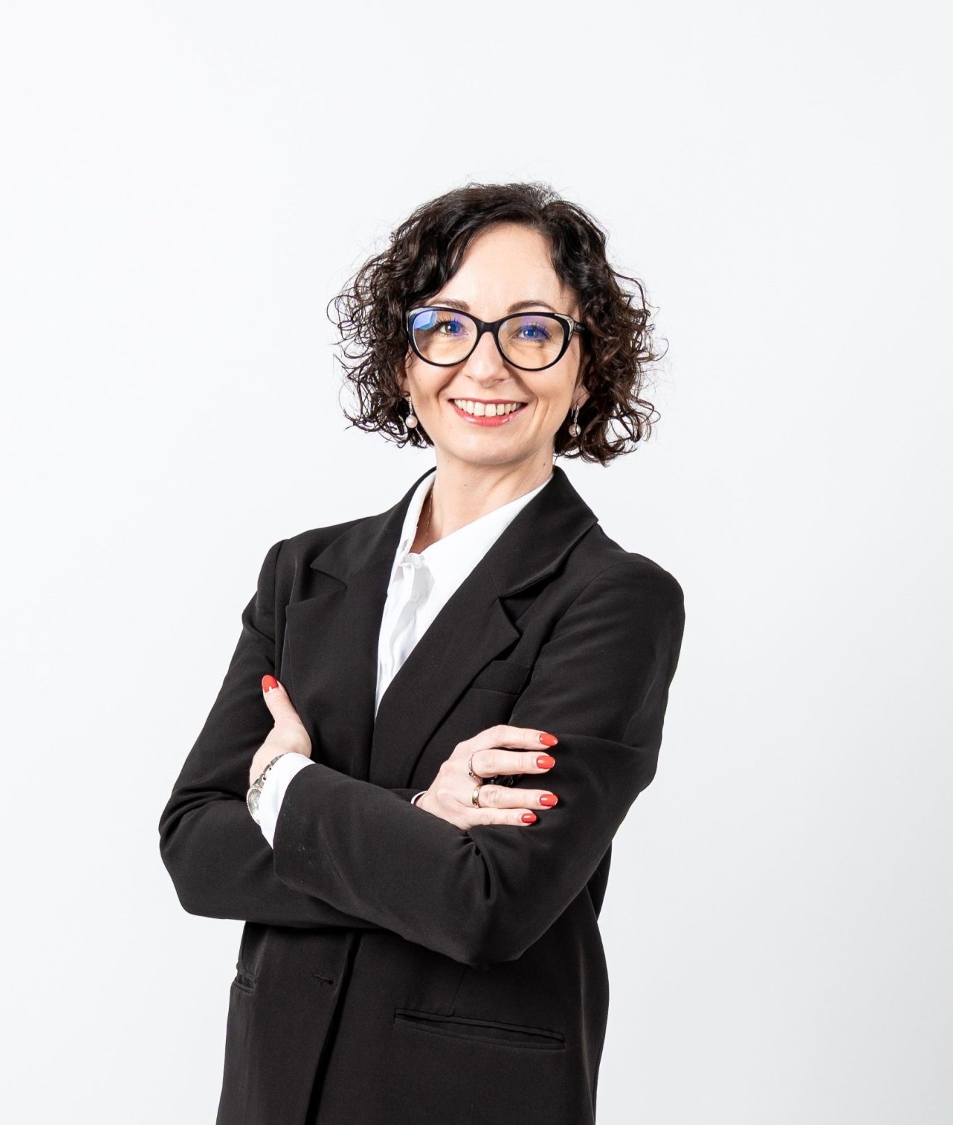 Businessporträt einer Frau im Self Portrait Fotostudio Leipzig – professionelles Studiofoto bei AuraMirror